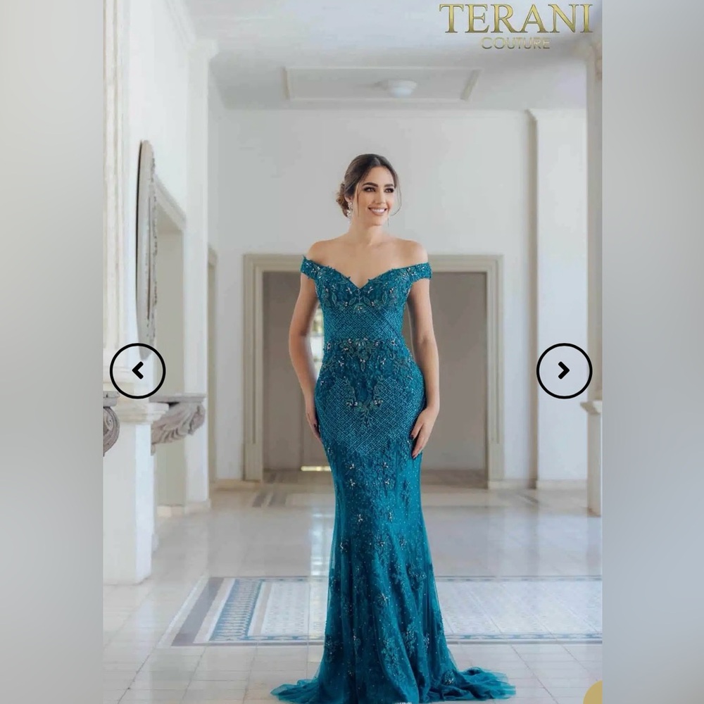 Terani Couture Embellished Dress